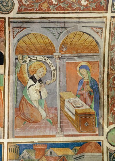 The Annunciation, c.1480 by Giovanni Baleison